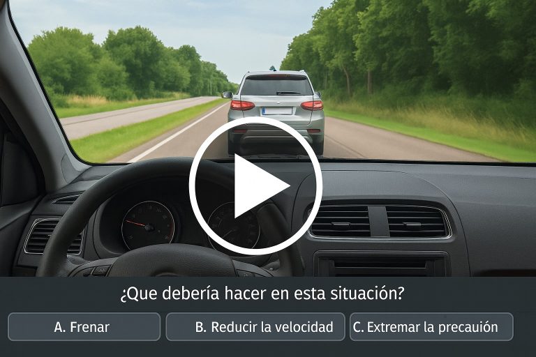 La DGT reformará el examen teórico en 2026: desaparición del test estático y llegada de vídeos con situaciones reales de riesgo