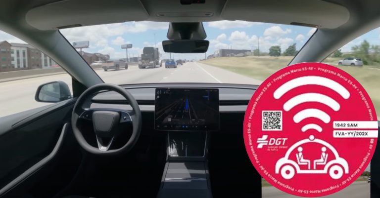 Esta es la nueva etiqueta de la DGT que verás en algunos coches: descubre qué significa
