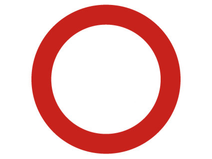 La señal R-100: el círculo rojo que está haciendo suspender a miles de aspirantes en el examen teórico de la DGT