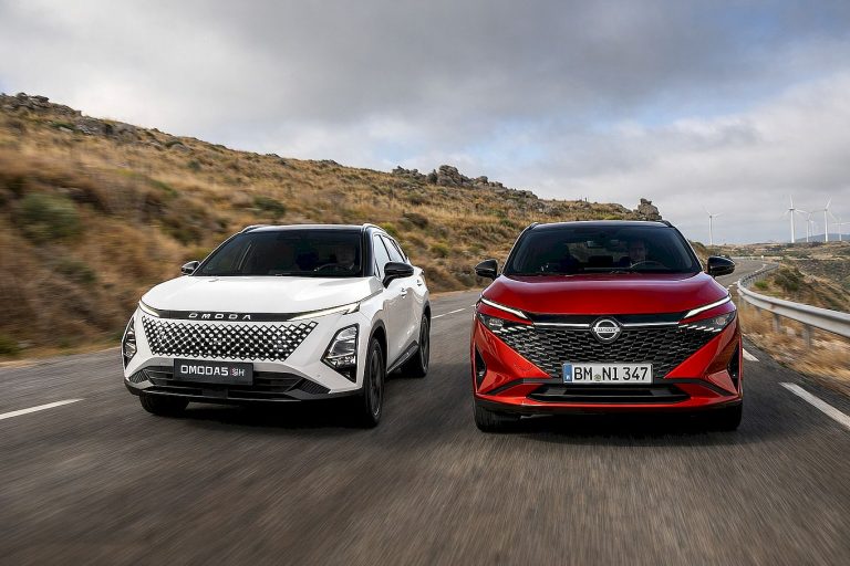 Comparamos el Omoda 5 SHS-H con Nissan Qashqai e-POWER, ¿qué SUV híbrido resuelve mejor la compra?