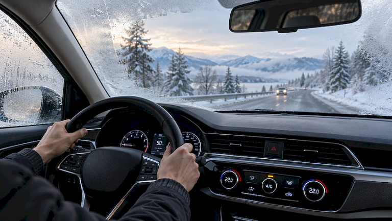 ¿Apagas el aire acondicionado del coche durante todo el invierno? Por qué no es una buena idea y qué consecuencias puede tener